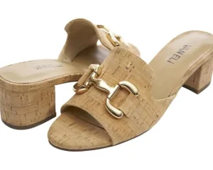 Vaneli Sandals | The Bit Slide Sandal in Cork