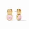 Julie Vos Accessories | Earrings | The Catalina Crystal Earring in Iridescent Rose