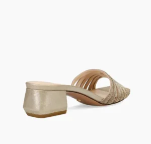 Pelle Moda Event Shoes | The Chain Slide Sandal in