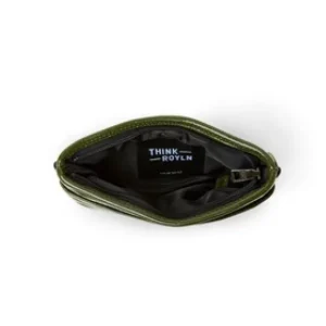 Think Royln Cross-Bodies | The Crossbody Bum Bag in Olive Patent