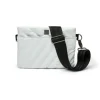 Think Royln Cross-Bodies | The Diagonal Bum Bag 2.0 Crossbody in White Patent