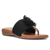 Andre Assous Sandals | The Elastic Thong Puff Sandal in