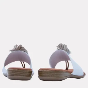 Andre Assous Sandals | The Elastic Thong Puff Sandal in