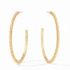 Julie Vos Accessories | Earrings | The Extra Large Colette Bead Hoop in