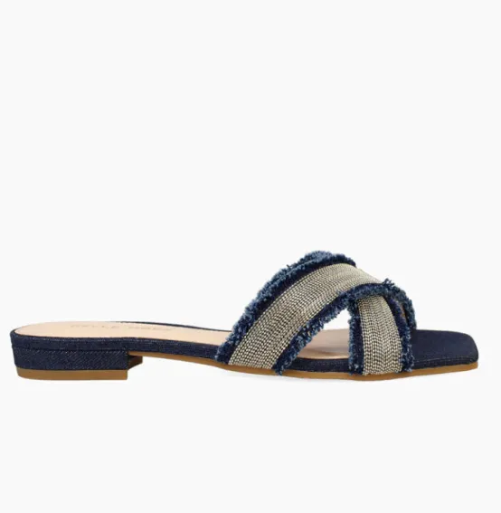 Pelle Moda Sandals | The Frayed Edge X Band Chain Sandal in