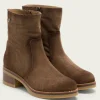 Porronet Boots & Booties | The Low Heel Inside Zip Bootie in