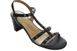 Vaneli Event Shoes | Sandals | The Mid Heel Pyramid Stud Sandal in