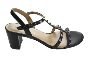 Vaneli Event Shoes | Sandals | The Mid Heel Pyramid Stud Sandal in