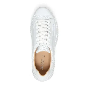 Silent D Sneakers | The Perforated Lace Sneaker in