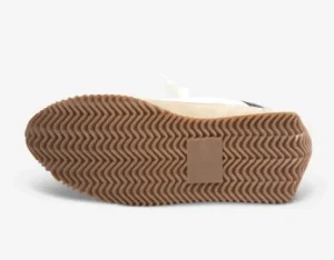 Vaneli Sneakers | The Retro Lace Sneaker in Beige Multi