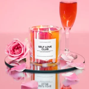 Jill u0026 Ally Accessories | The Self Love Club Candle in Pink Champagne