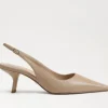 Sam Edelman Pumps | The Sling Back Pointed Pump in Soft Beige