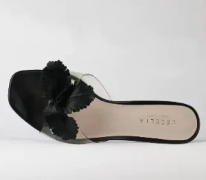 Cecelia NY Event Shoes | Sandals | The Vinyl Petal Slide Sandal in